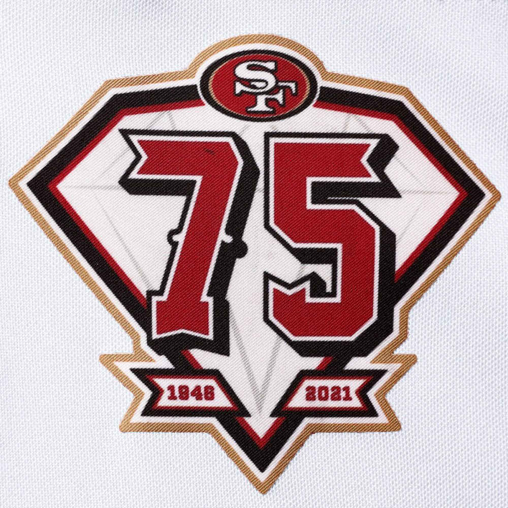 Jimmy Garoppolo San Francisco 49ers Nike 75th Anniversary 2nd Alternate Vapor Limited Jersey - White-GridironStore